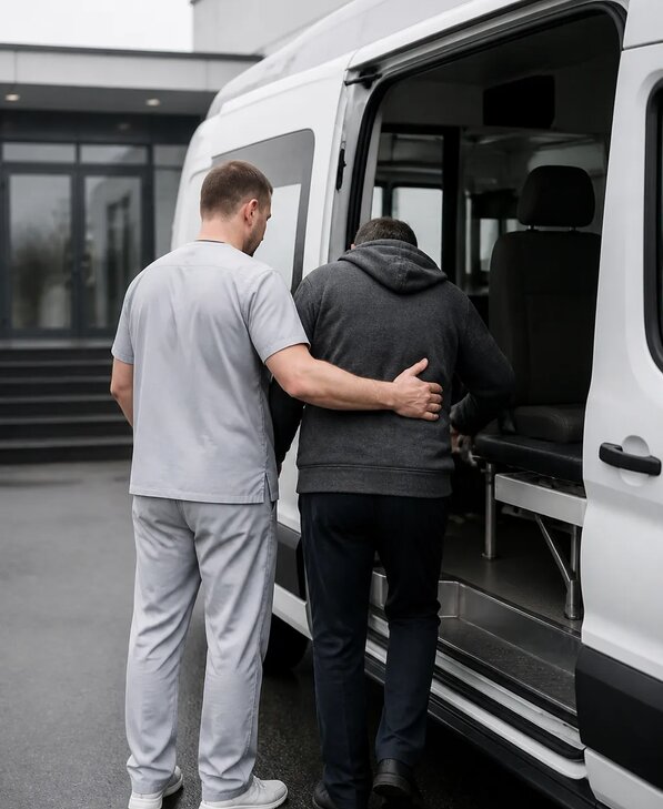 Организация медтранспортировки в Новокубанске от 5199 р. | Медзона