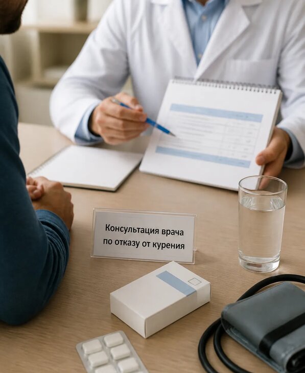 Консультация врача по отказу от курения для взрослых в Новокубанске
